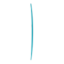 torq TET 9´1 - Longboard - White + Carbon Strip + Teal Rails