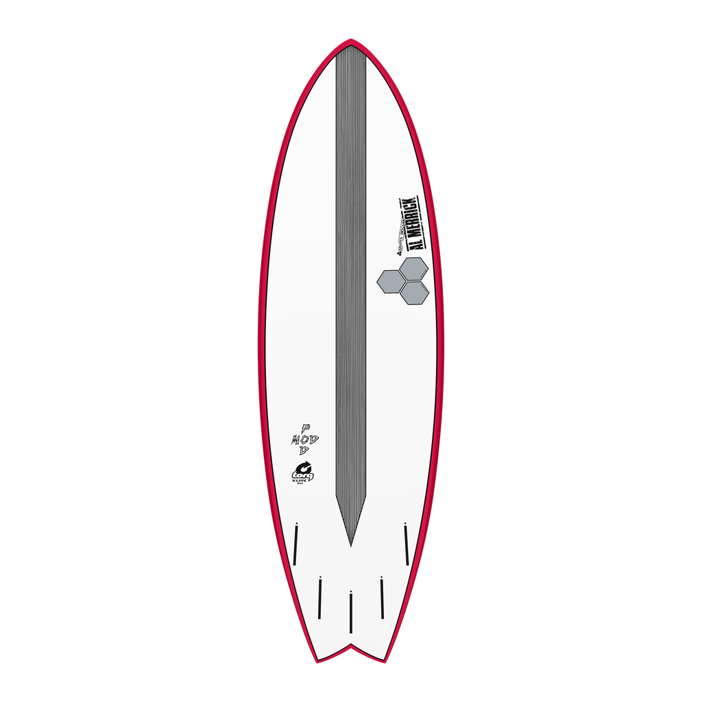 torq X-lite 6´6 - PodMod - Red Rails + Pinline