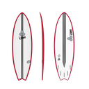 torq X-lite 5´6 - PodMod - Red Rails + Pinline
