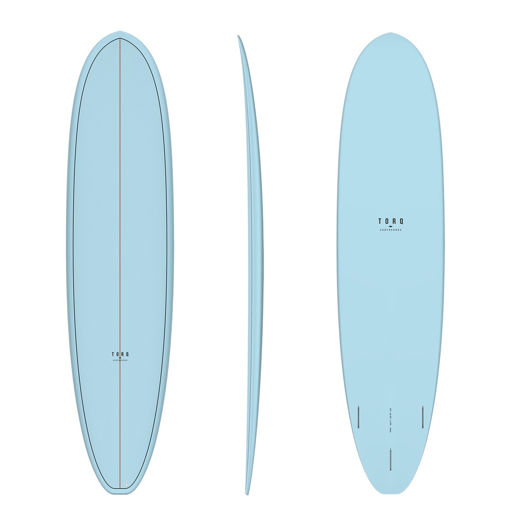 torq TET 8´2 - Funboard V+ - blue + pattern