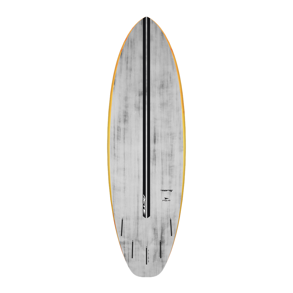 torq ACT 5´6 - PG-R - Brushed Gray + Orange Rails