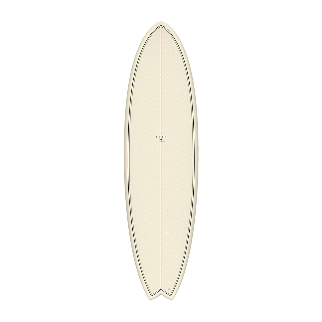 Torq - ModFish 6'10 - TET - cream + pattern