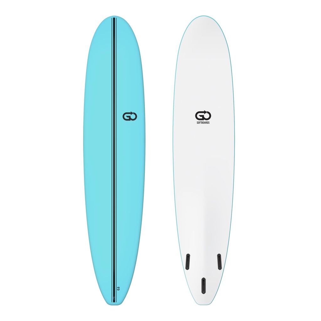 GO Softboards - Surf Range 9'0 - Light Blue 