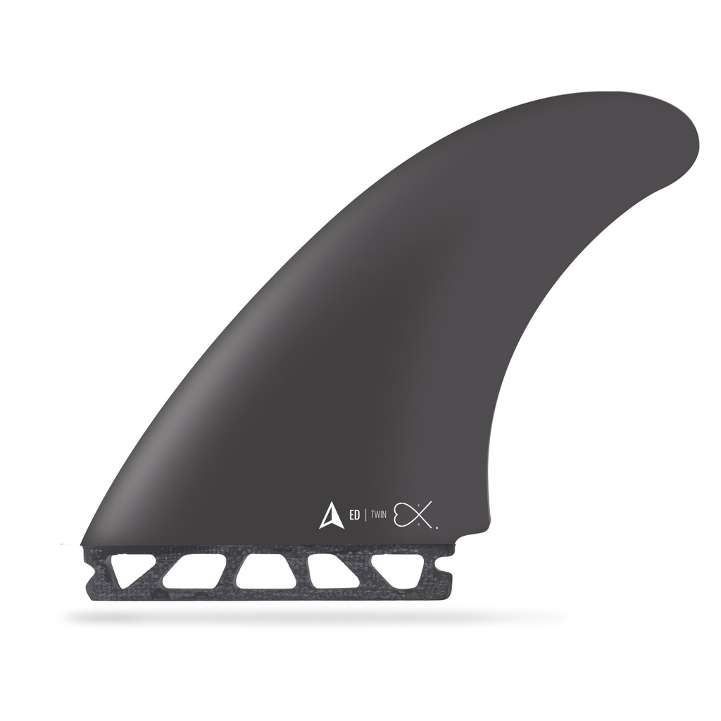 ROAM - Eduardo Delpero Twin Fin Set - Futures Base - Smoke