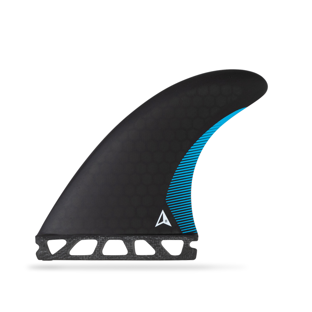 ROAM - Performance Thruster Fin Set Single Tab (M) - Black