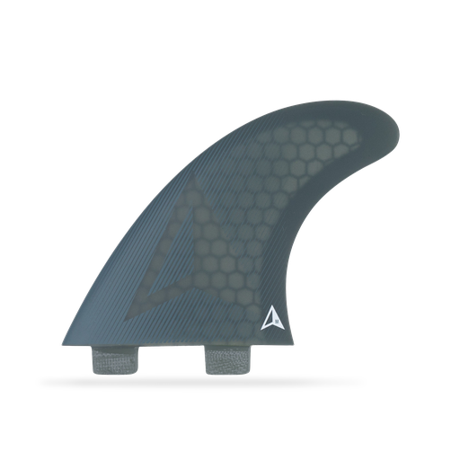 [RO-F-C-A-AR-M-SM] ROAM - All Round Thruster Fin Set Dual Tab (M) - Smoke
