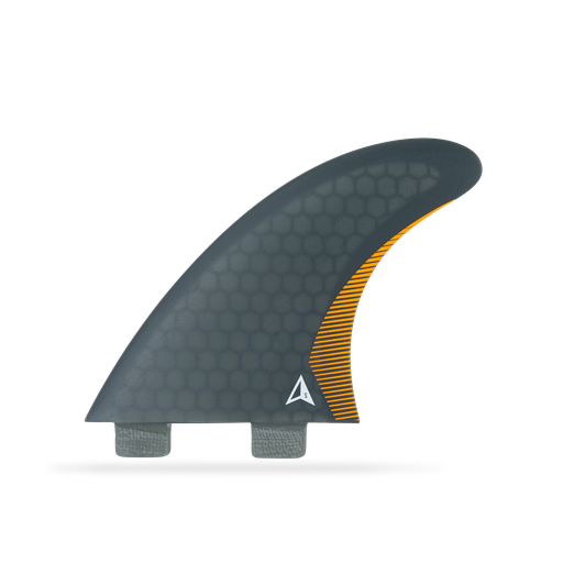 [RO-F-C-A-PF-S-SM] ROAM - Performance Thruster Fin Set Dual Tab (S) - Smoke